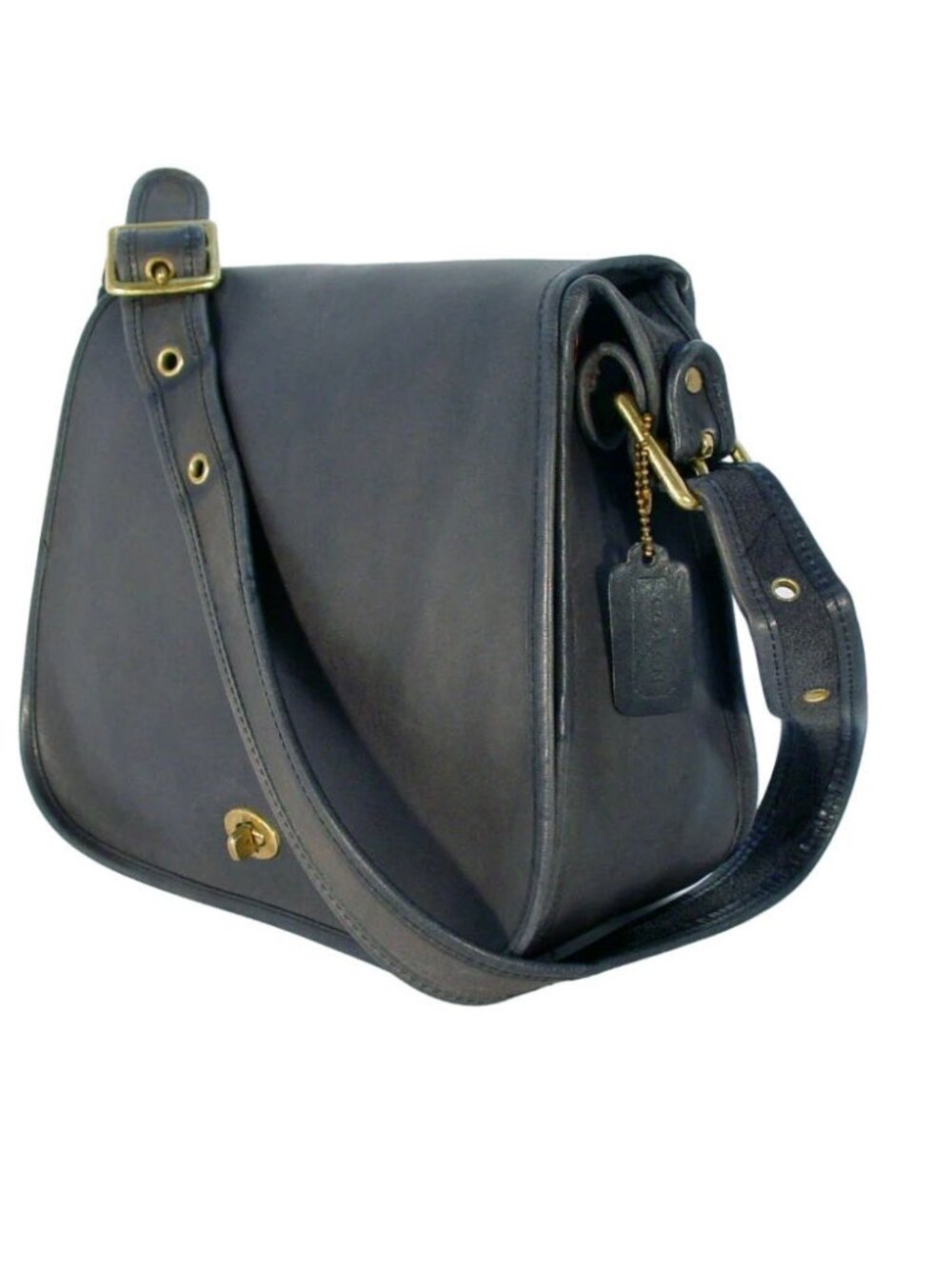 COACH Stewardess 70's-80's Vintage Crossbody Bag - Made in New York City - Picture 3 of 15